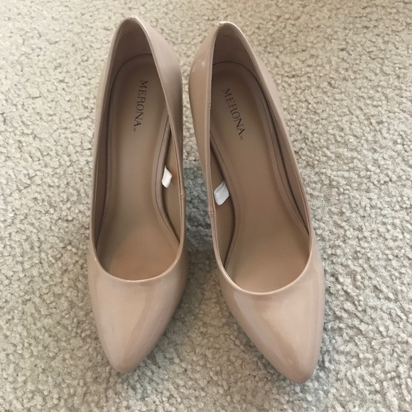 Merona Shoes - Nude Heels!